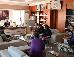 Antrenörlerden Lider Topaloğlu’na ziyaret