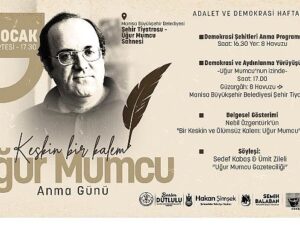 Araştırmacı-Gazeteci Uğur Mumcu Programlarla Anılacak