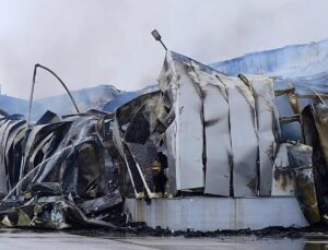 At least four people dead in massive fire at Greek biscuit factory, officials say