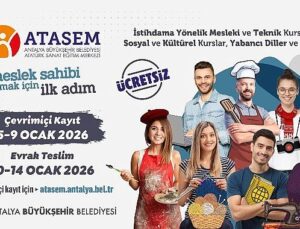 ATASEM’de ikinci devir kayıtları başlıyor