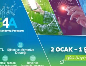 Bayer’in G4A Girişim Hızlandırma Programı’na Başvurmak için Son 1 Hafta