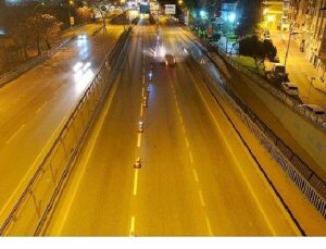 Büyükşehir, Seka Tüneli’ndeki panelleri yeniledi