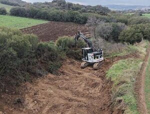 Büyükşehir Tarım Yerlerini Taşkınlara Karşı Koruyor