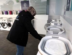 Büyükşehir’den mis üzere hizmet; yıka, kurut, ütüle