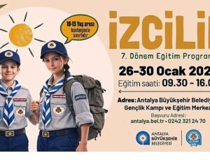 Büyükşehir’in 7. devir izcilik eğitimleri başlıyor