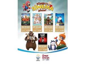 Çiğli’de Yarıyıl Tatili Sinema ve Cümbüşle Şenleniyor