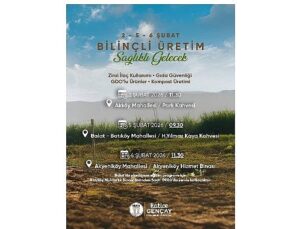 Didim’de Üreticilere Yönelik Şuurlu Üretim Eğitimleri Başlıyor