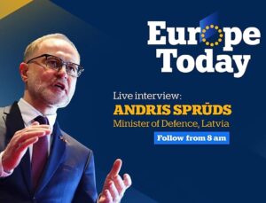 Europe Today: Latvian Defence Minister discusses Greenland and Ukraine