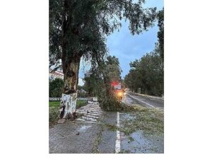 Foça Belediyesi Takımları Fırtına ve Yağışa Karşı Teyakkuzda