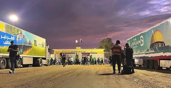 Gaza’s border with Egypt to open on Sunday after almost two-year closure, Israel says