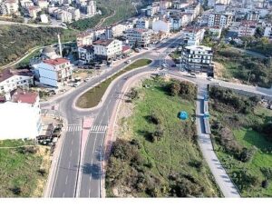 Gebze’de trafik dönel kavşaklarla rahatlıyor