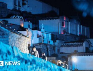 Hunt for gunman after Corsican exile is shot at mother’s funeral