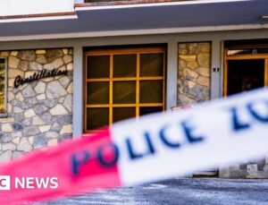 ‘I hid from a wall of heat’: Eyewitnesses describe escape from Swiss bar inferno