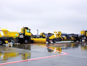 İGA İstanbul Havalimanı’ndan Kar Mesaisi