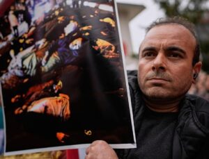 ‘It’s like zombies have attacked us, we smell blood everywhere, we’re devastated’ says eyewitness to Iranian protests