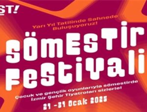 İzmir Kent Tiyatroları Sömestir Şenliği başlıyor