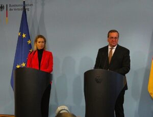 Kallas visits Berlin for talks with Pistorius on Ukraine, the Arctic and defending Europe