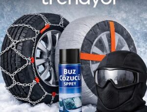 Kar Yağışları Başladı, Lastik Zinciri Satışları 10 Kat Arttı