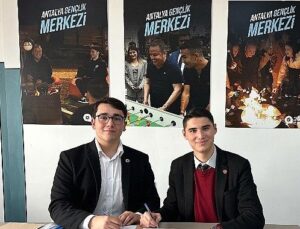 Kardeş gençlik meclisi protokolü imzalandı
