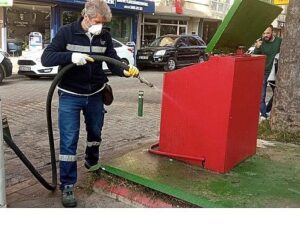 Karşıyaka’da kışa özel ilaçlama