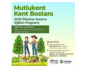 Kent Bostanlarında İlkbahar Periyodu Başlıyor