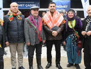 Kuşadası Belediyesi Yörük Hizmet Çadırı’nda Hizmete Başladı