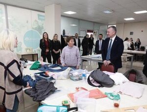 Lider Büyükakın’dan KO-MEK’e ziyaret