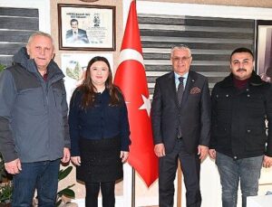 Lider Uğurlu’dan, Lider Topaloğlu’na ziyaret