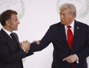 Macron accuses US of ‘gradually turning away’ from allies in speech to French ambassadors