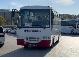 Menemen’de ulaşımın yıldızı fiyatsız ring servisler