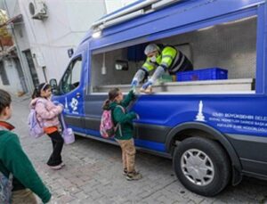 Minikler güne Büyükşehir’in menüsüyle başlıyor