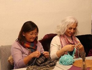 Nilüferli bayanların armağanları Harmancık’a ulaştı