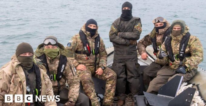 One wrong move and it could all go wrong – the men clearing deadly undersea Russian mines