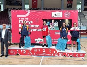 Osmangazili Badmintoncular Türkiye Şampiyonası’nda Parladı