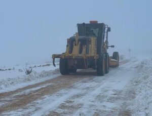 Şanlıurfa’da Karla Rekor Mücadele