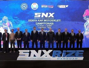 SNX Türkiye Dünya Kar Motosikleti Şampiyonası Rize Handüzü’nde