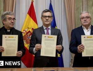 Spain’s Catholic Church signs deal on sexual abuse compensation