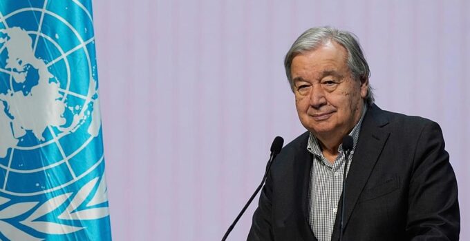 The United Nations risks ‘imminent financial collapse’, secretary-general Antonio Guterres warns