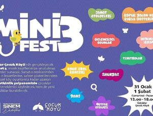 Üsküdar Çocuk Köyü’nde “MiniFest 3” Aktifliği Düzenlenecek