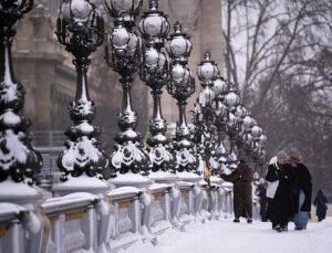 Western Europe deals with travel chaos as Storm Goretti brings heavy snowfall and ice