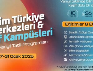 Yarıyıl Tatilinde Bilim Dolu Keşif