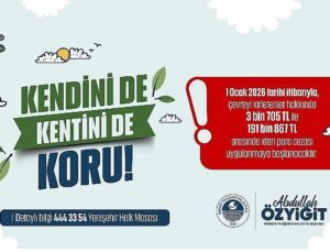 Yenişehir Belediyesinden paklık hareketi: “Kendini de Kentini de Koru”