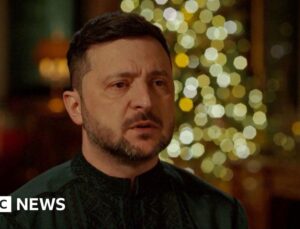 Zelensky says peace deal is 90% ready in New Year address