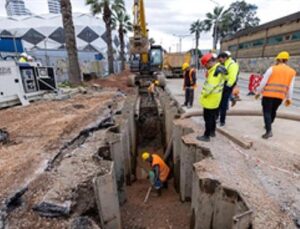 Alsancak’ta dev altyapı çalışması