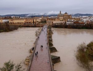 At least one killed and thousands evacuated as Storm Leonardo tears through Portugal and Spain