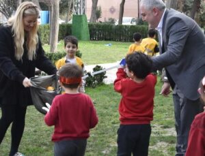 Ataçocuklu Miniklerinden Örnek Çevre Etkinliği