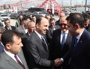 Bakan Kurum Konya’da TOKİ Konutları ve Yeni Sanayi Sitesi 3. Etabın Kura Çekim Programına Katıldı