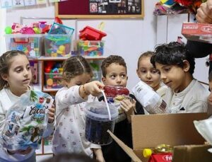 Buca’da minik yüreklerden büyük dayanışma