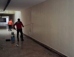 Gebze Erenler Caddesi alt geçidine kapsamlı bakım