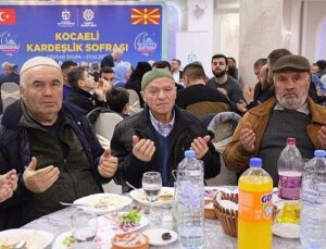 Gönül sofrası Makedonya Zhupa’da kuruldu